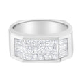 14KT White Gold Diamond Ring (1 3/4 cttw, G-H Color, VS2-SI1 Clarity)-0