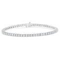 IGI Certified Diamond 14K White Gold Classic 7” Tennis Bracelet - Choice of Carat Weights-0