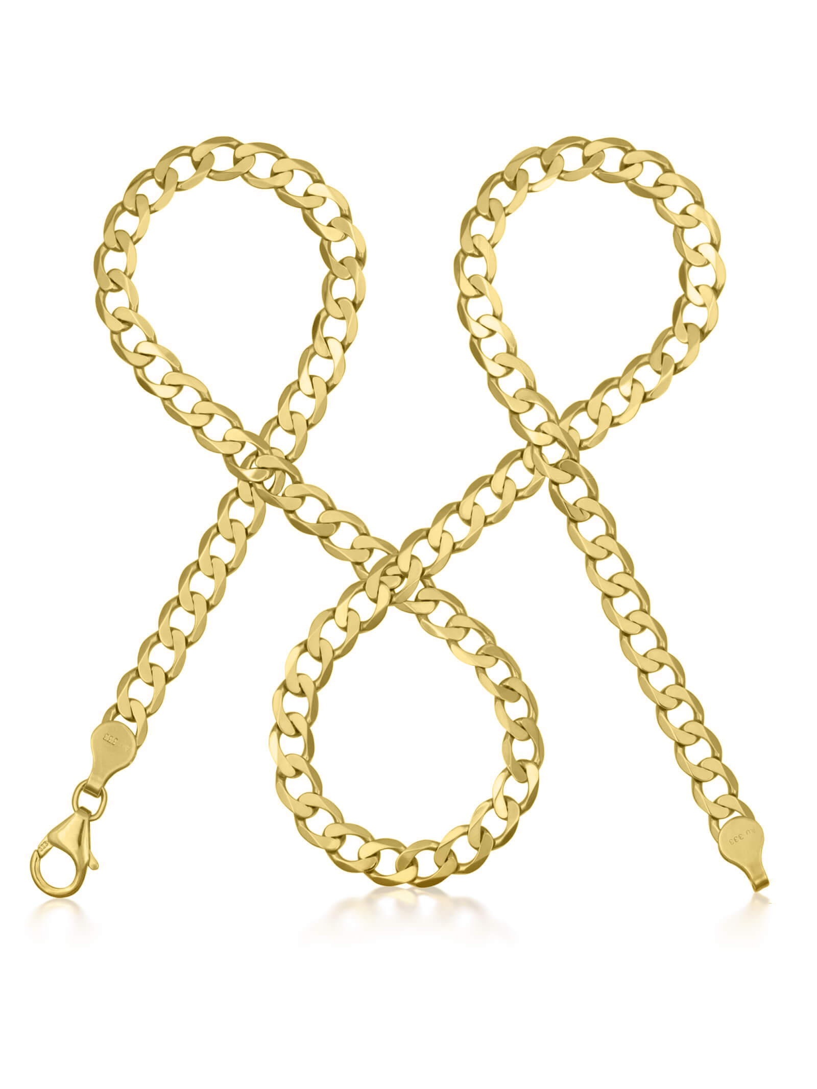 Panzerkette TIMELESS Monumental 8k Gold