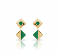 Célia Emerald Earrings