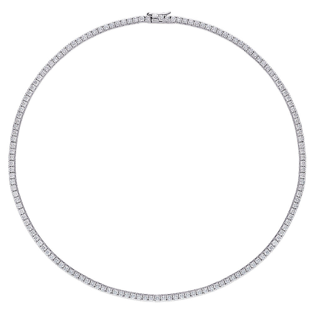 12.5 ct. DEW Created Moissanite Tennis Necklace - Available in 6 Sizes-1