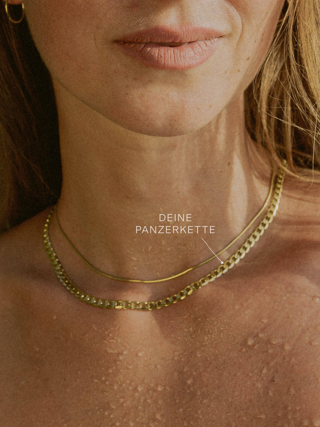 Panzerkette TIMELESS Monumental 8k Gold