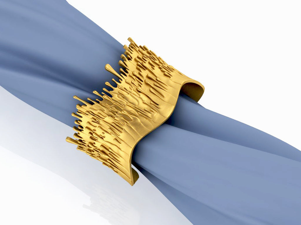 Antonio Wehrli Gravity Paint Drip Bracelet: Art into Jewelry-18K Gold