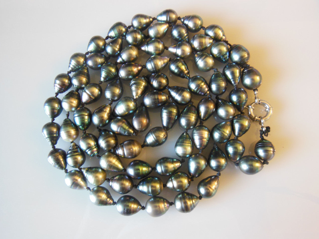 Tahitian Baroque Pearl Mega Set: Interchangeable Necklace/Bracelet, Earrings/Pendant