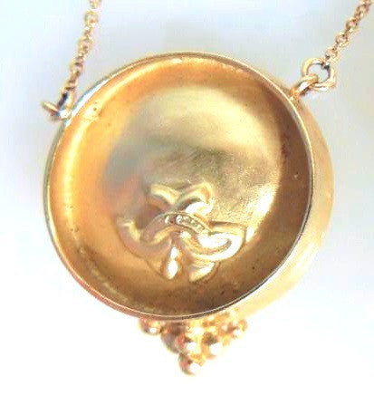 Bowl of Overflowing Diamonds Necklace or Pearl Enhancer-large-18K gold