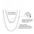 925 Sterling Silver Herringbone Handmade Choker  4.5 mm Flat Snake Chain Necklace
