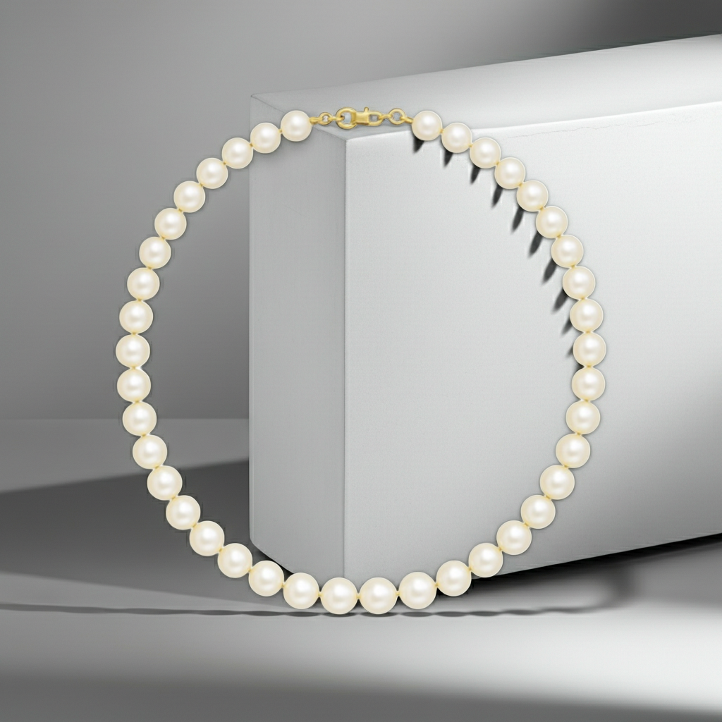 Genuine South Sea Pearl Necklaces AAA Luster & Handcrafted With 14K Solid Gold
