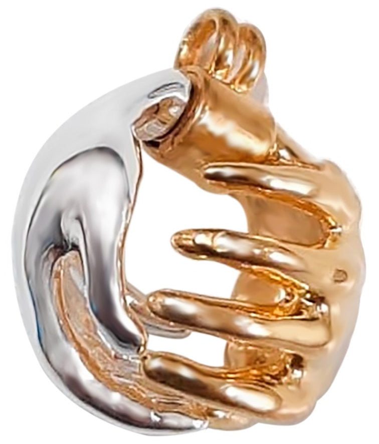 Leona's Healing Hands, Locket for Crystals or Essential Oils, 10K Gold