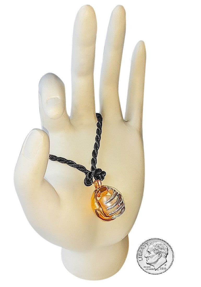 Leona's Healing Hands, Locket for Crystals or Essential Oils, 10K Gold