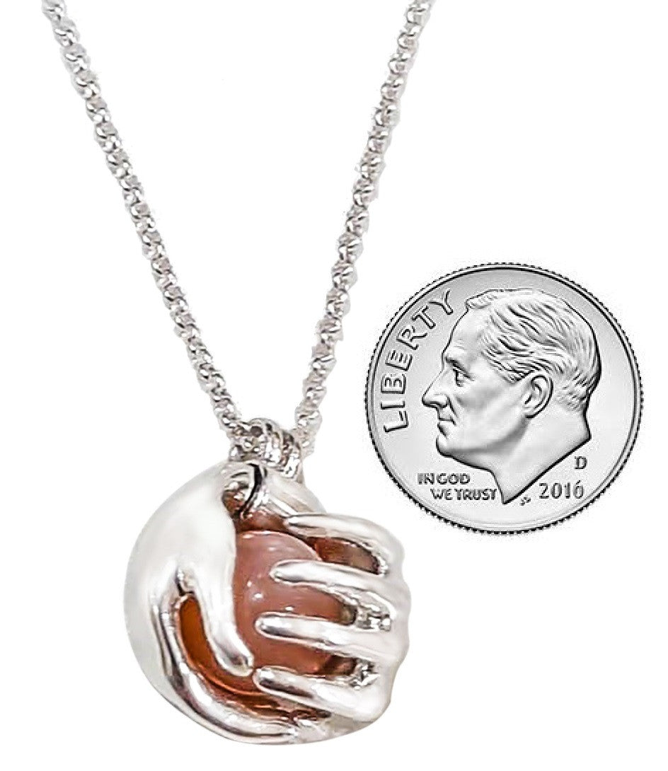 Leona's Healing Hands, Locket for Crystals or Essential Oils, 10K Gold