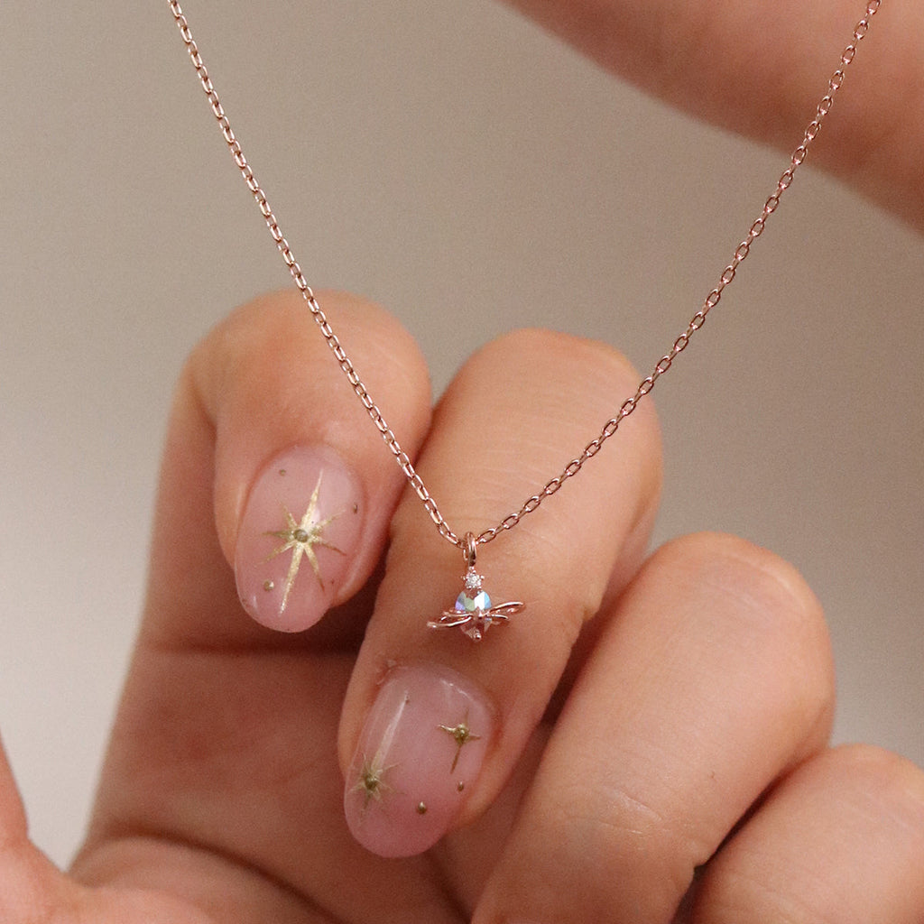 Princess saturn necklace