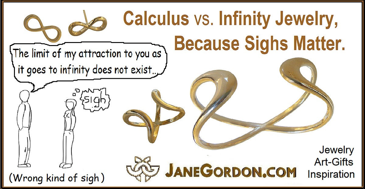 Infinity Cuff Bracelet- 18K gold. Celebrate the Infinite of Everything!