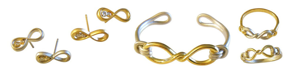 Infinity Knot Cuff Bracelet- 18K Gold. Tied to Infinite Possibilities.