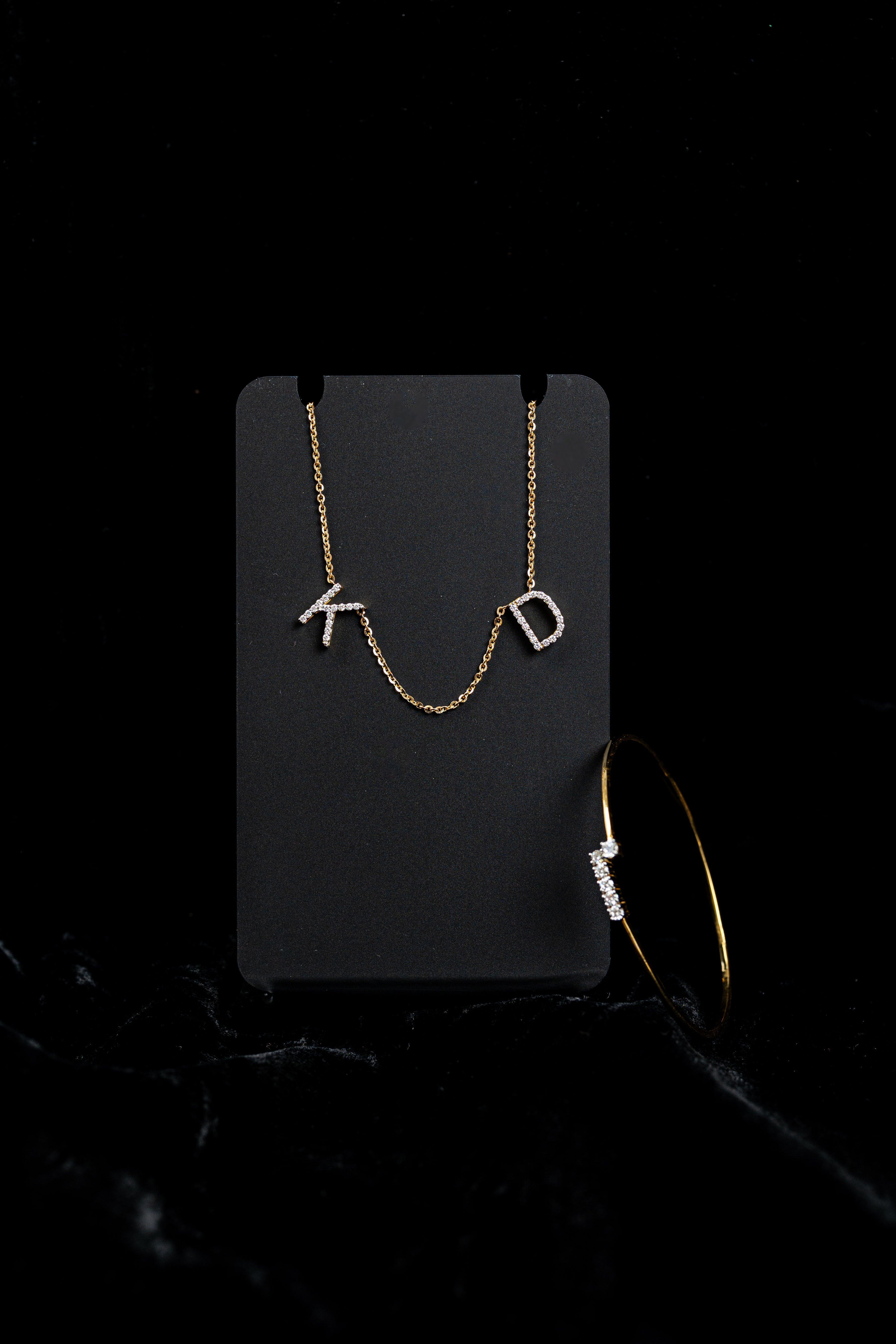 Multiple Letter Necklace-3