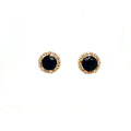 Sapphire and Diamond Earrings in 14K Yellow Gold - KGT 32473