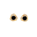 Sapphire and Diamond Earrings in 14K Yellow Gold - KGT 32577