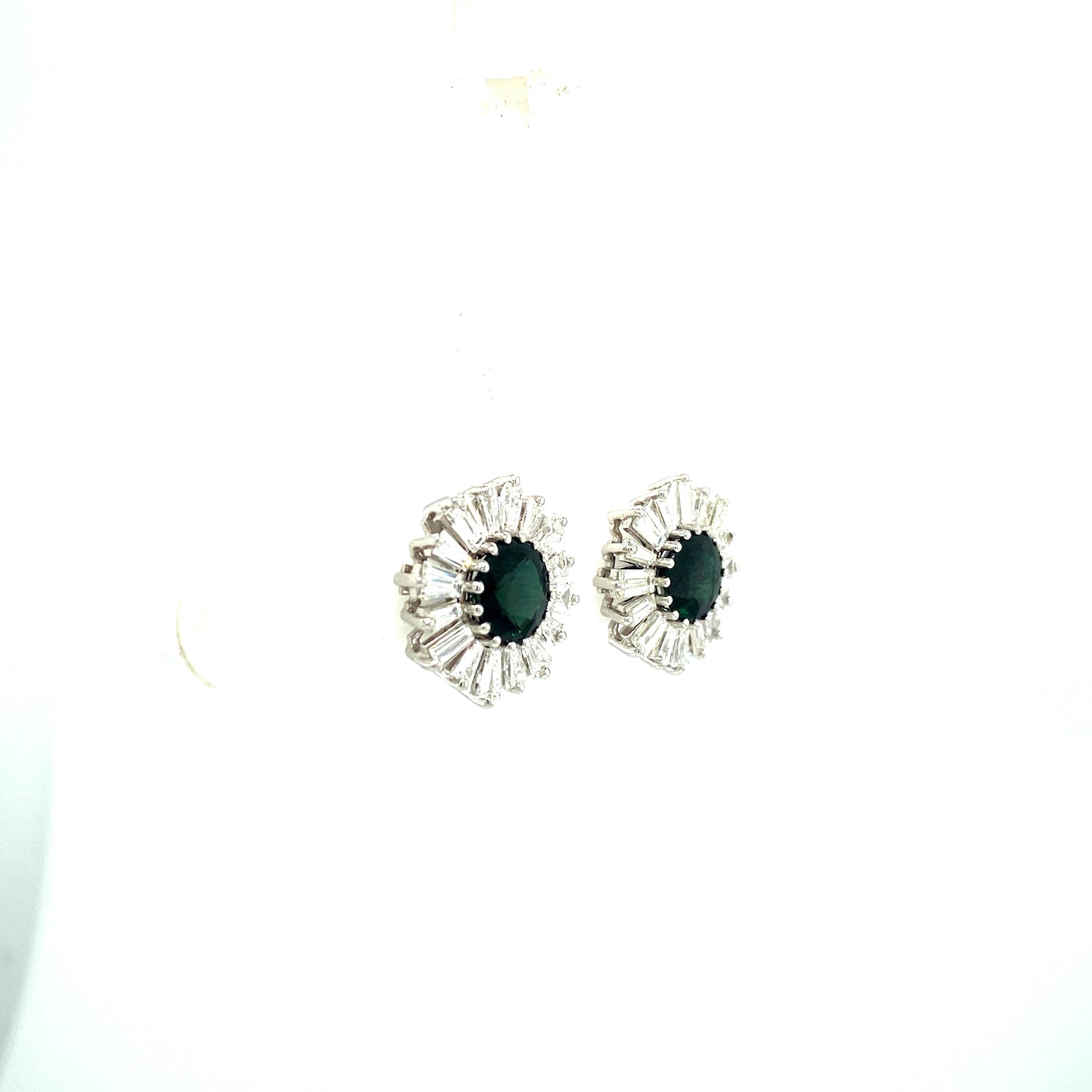 Sapphire and Diamond Earrings in 18K White Gold - KGT 33349