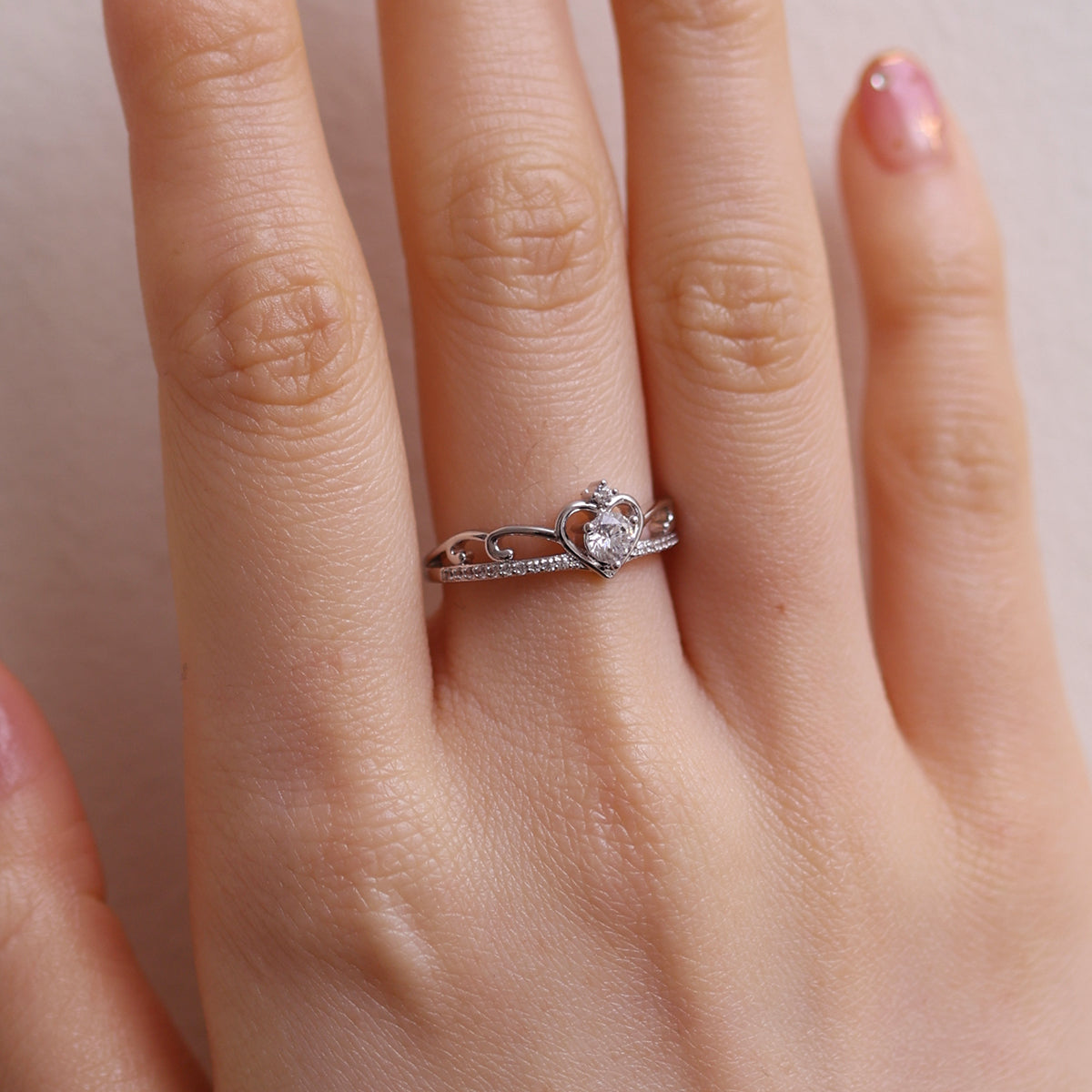 Princess crown ring