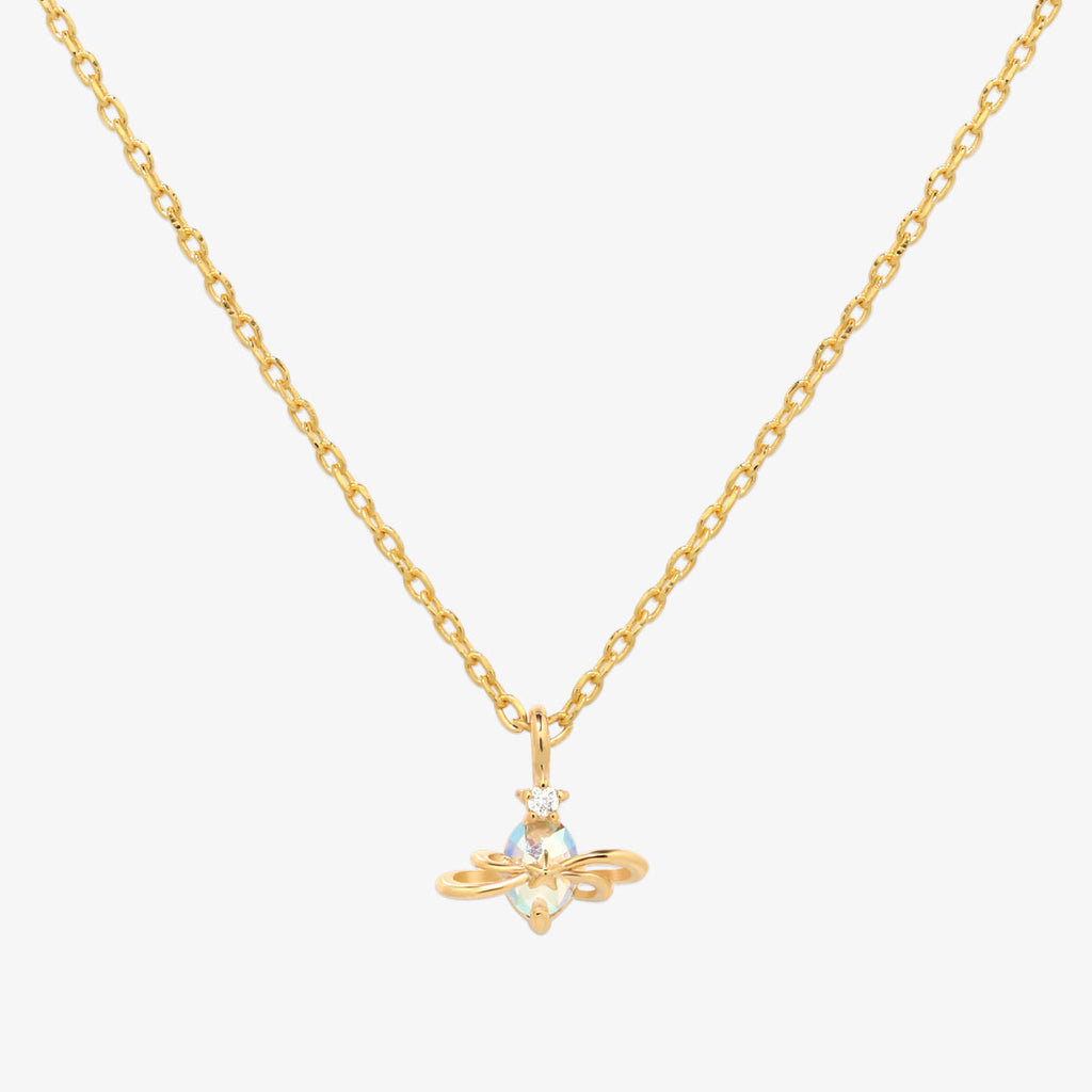 Princess saturn necklace