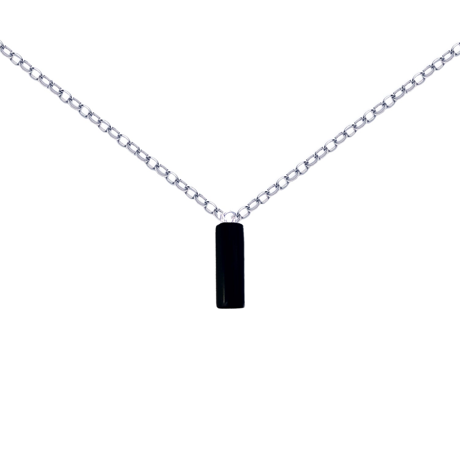 Black Onyx Bracelet, Gemstone Bracelet, Sterling Silver Bracelet | by nlanlaVictory