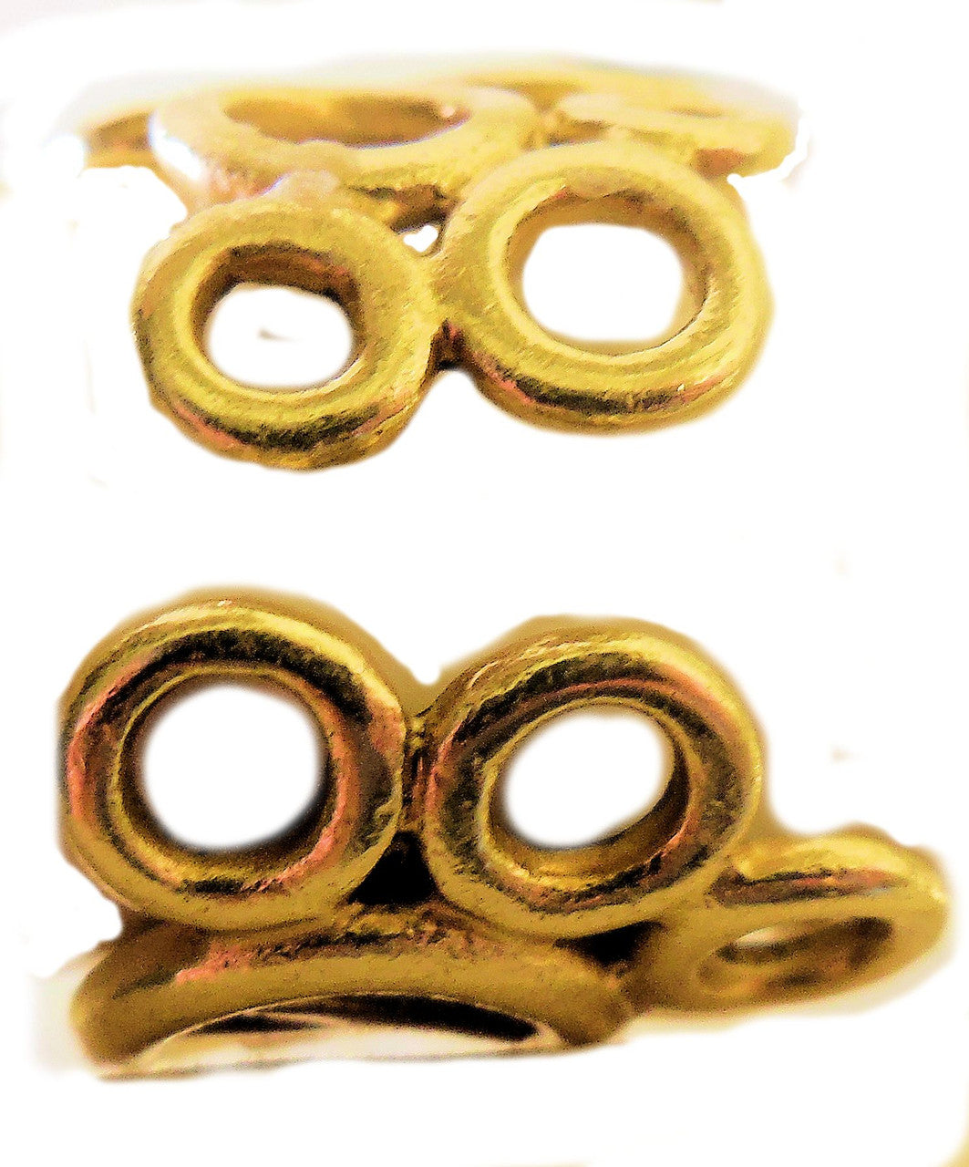 Peace, Love and Abundance Ring (Wide) 18K Gold with diamonds