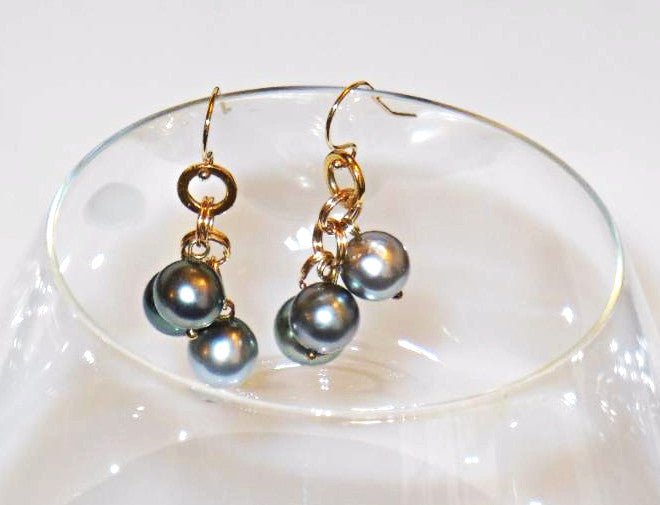 Tahitian Pearl Mega Set-Round-Multi Color-Interchangeable Necklace/Bracelet, Earrings/Pendant