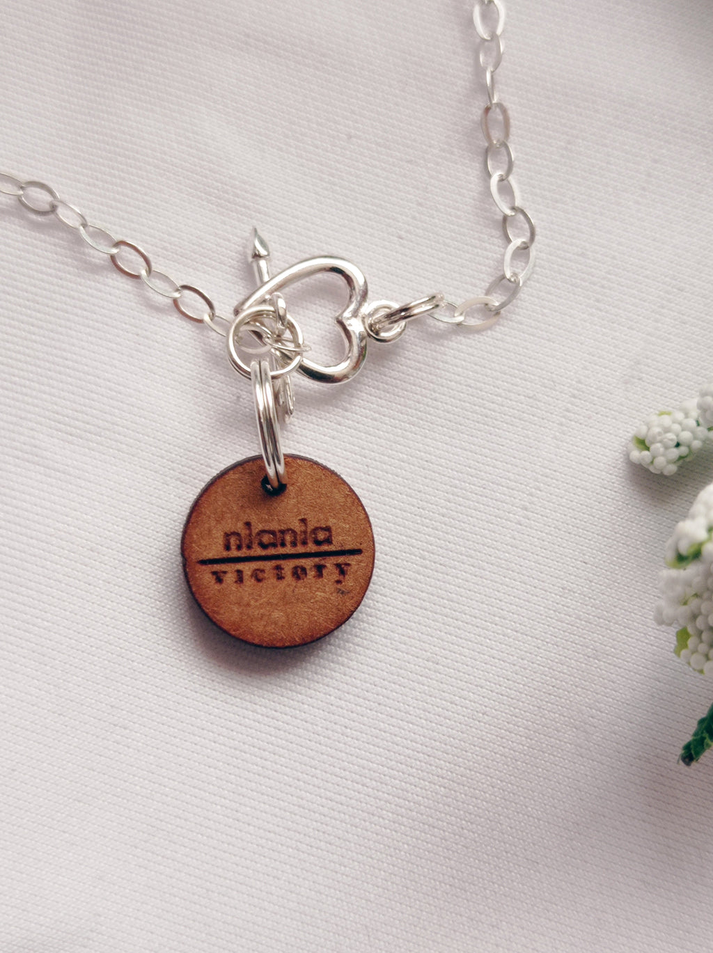 Tiger Eye Bracelet, Sterling Silver Heart Bracelet, Heart Charm Bracelet | by nlanlaVictory