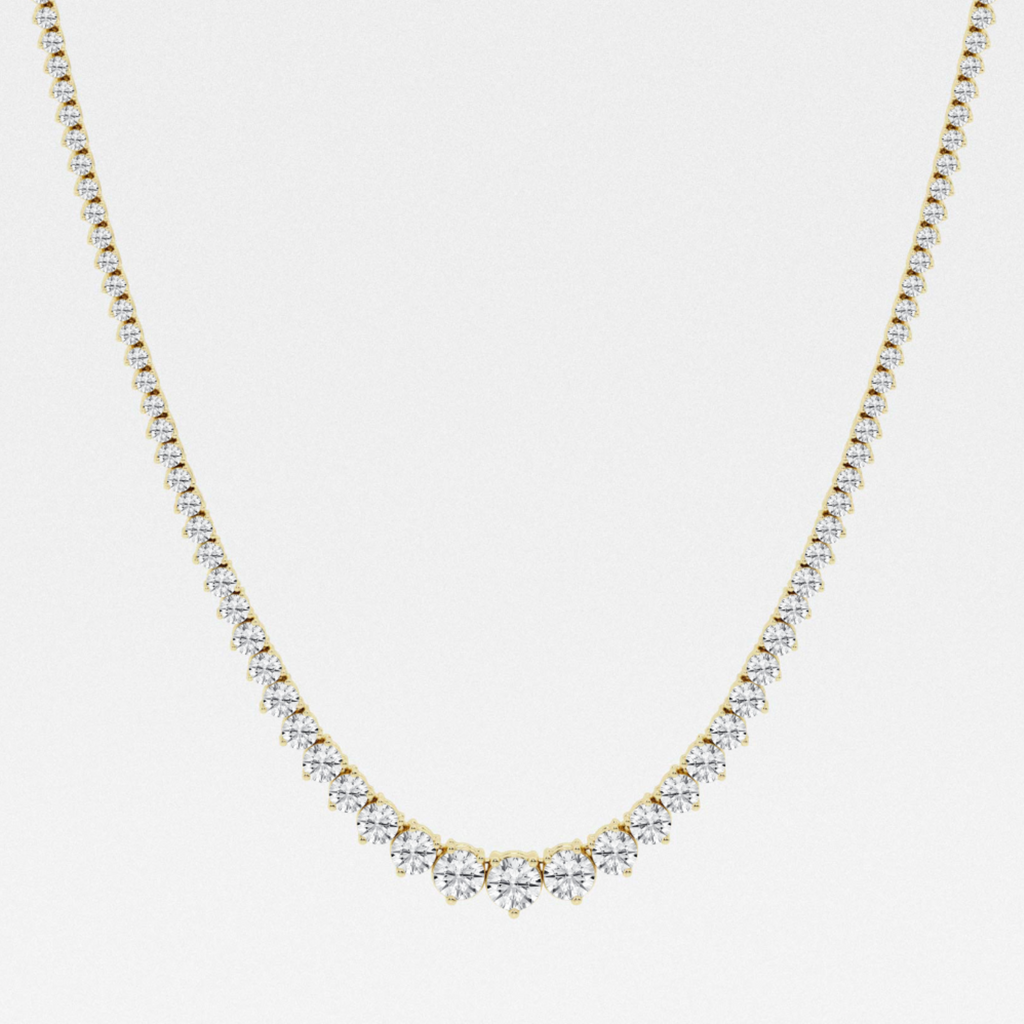 Graduated Riviera Necklace 10CTW-2