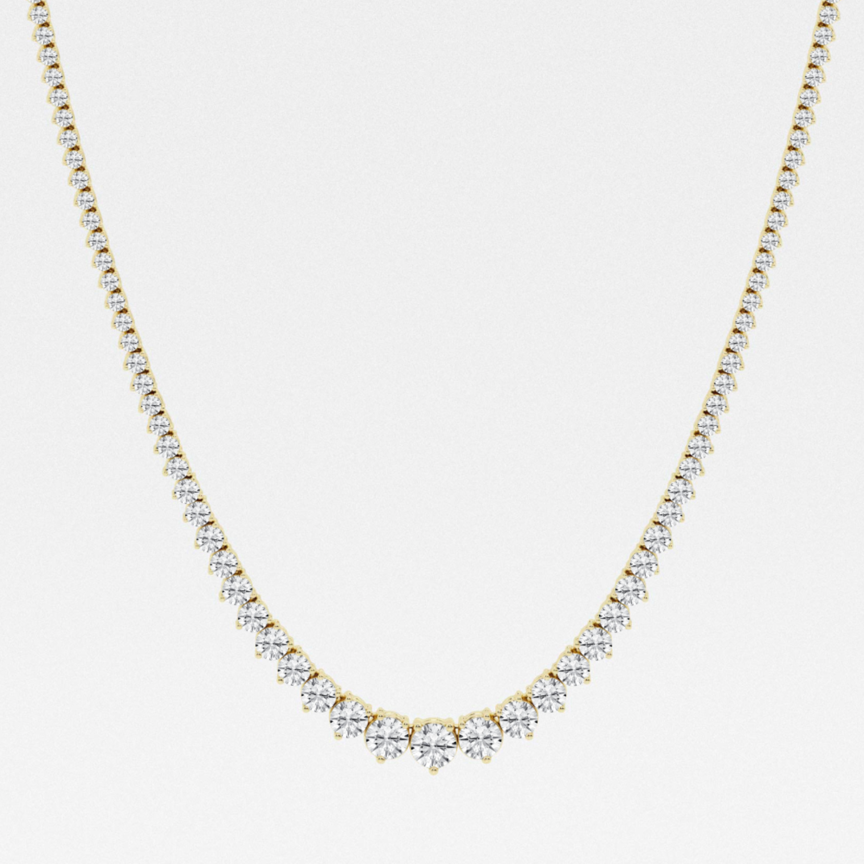 Graduated Riviera Necklace 10CTW-2