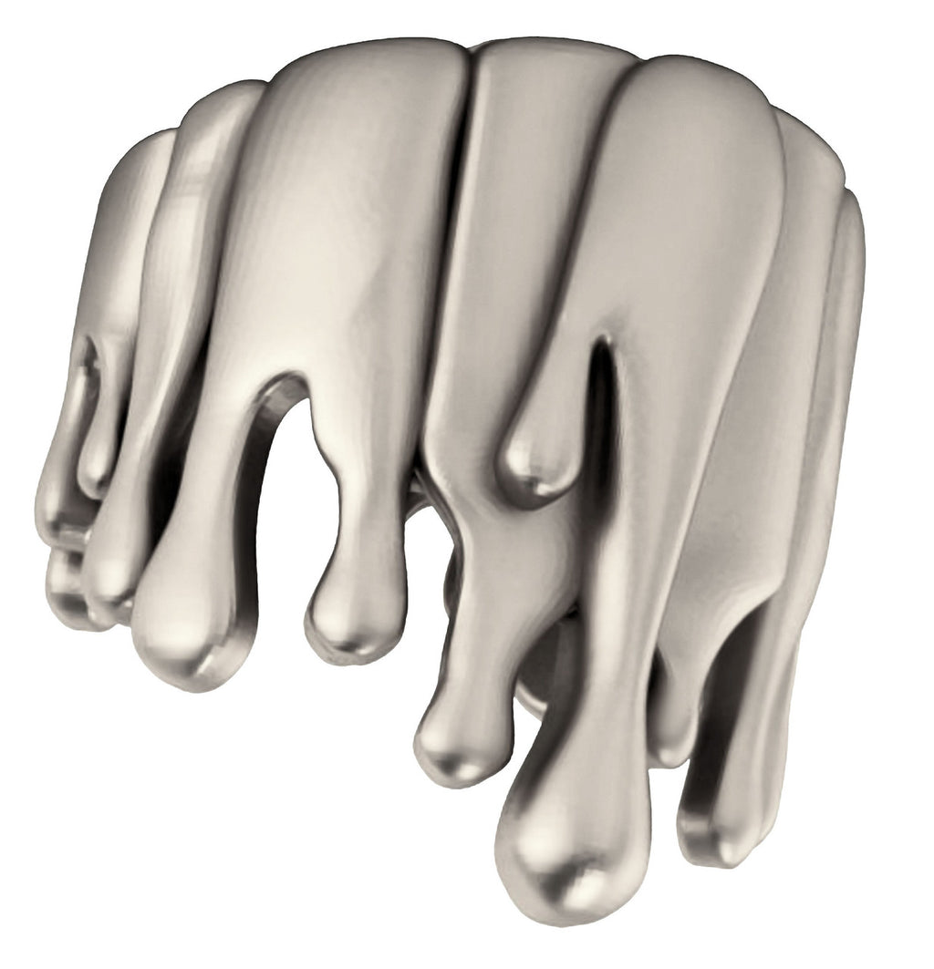 Antonio Wehrli Gravity Paint Drip Ring: Art into Jewelry-18K Gold