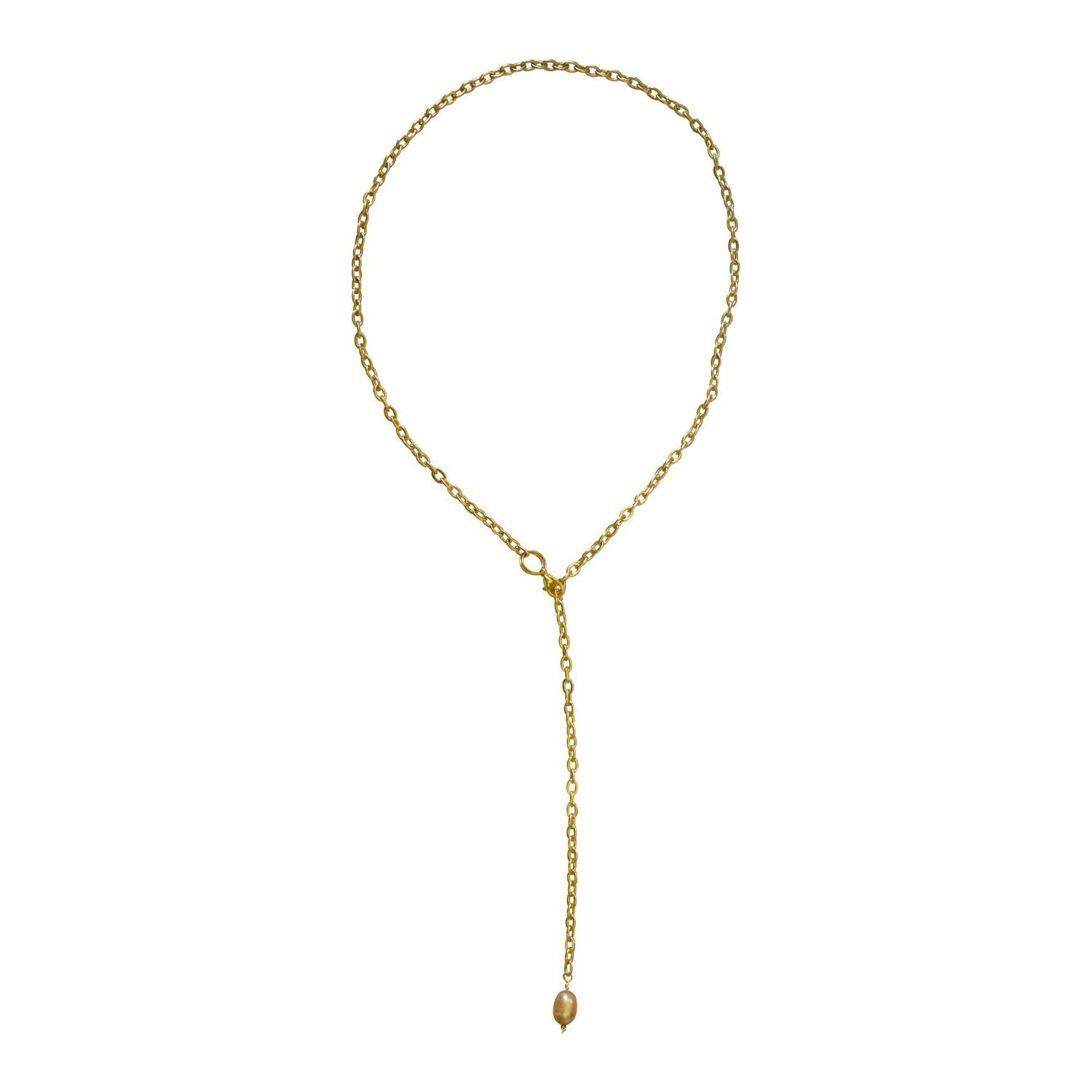 Lairat pink freshwater pearl necklace | by Ifemi Jewels