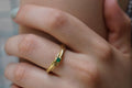 Nature-Inspired Gold Olive Branch Ring (Adjustable, Rose, White, Yellow)