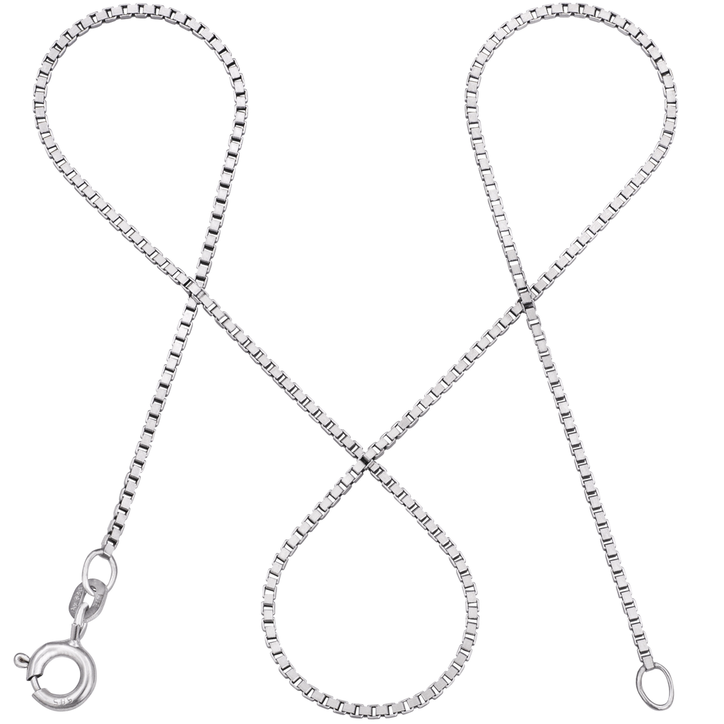 Venezianerkette VENICE Zart 14k Weißgold