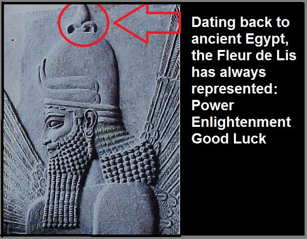 Fleur de Lis Pendant / Necklace, 18K Gold with diamonds.