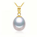 Timeless elegance in 18K gold and sterling silver. A natural freshwater pearl pendant necklace — minimalist, refined, and perfect for everyday luxury.