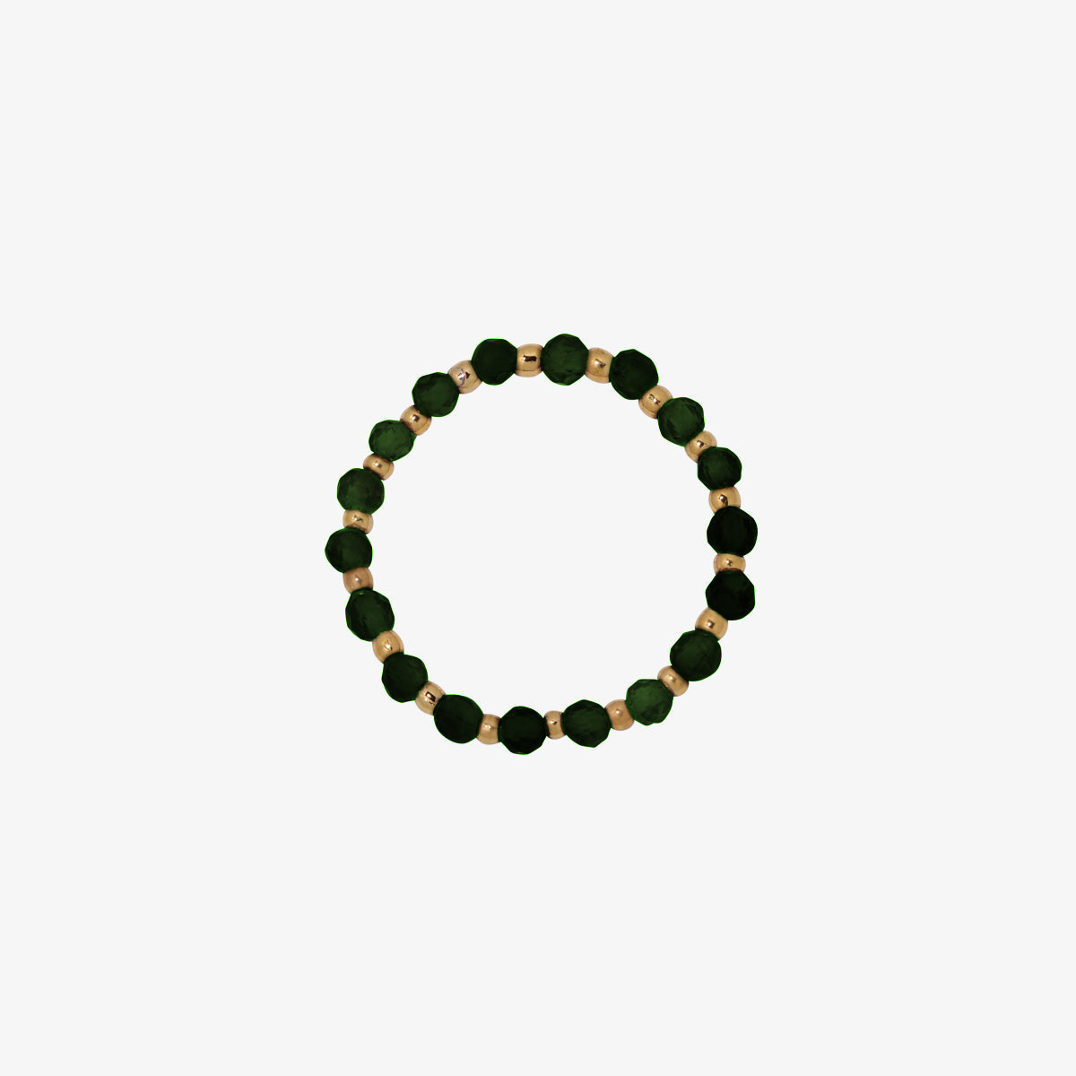 Stretched gemstone ring